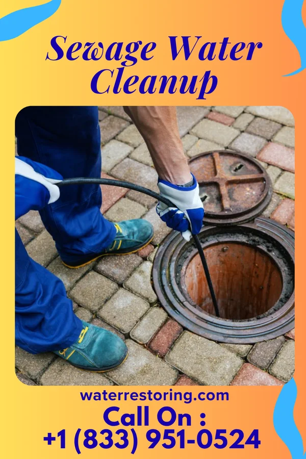 Sewage Water Cleanup in Oval, PA